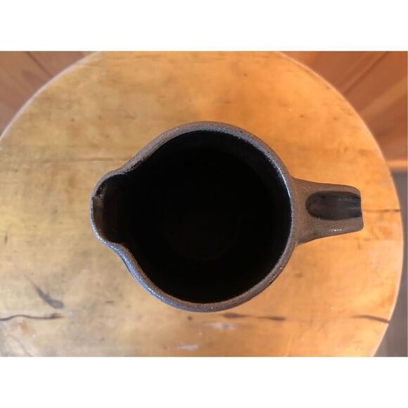 Vintage Rowe Pottery Stoneware Salt Glaze Pitcher Pig Design Hohenwald 1994 (857 - Picture 5 of 8